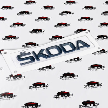 3D Car Emblems for Skoda Octavia, Superb, Rapid & VW Virtus – Premium Aftermarket Badges