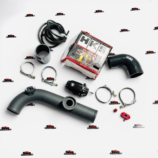 HKS Blow-Off Valve Kit for 1.8L Turbo Engines | Universal BOV Red & Black