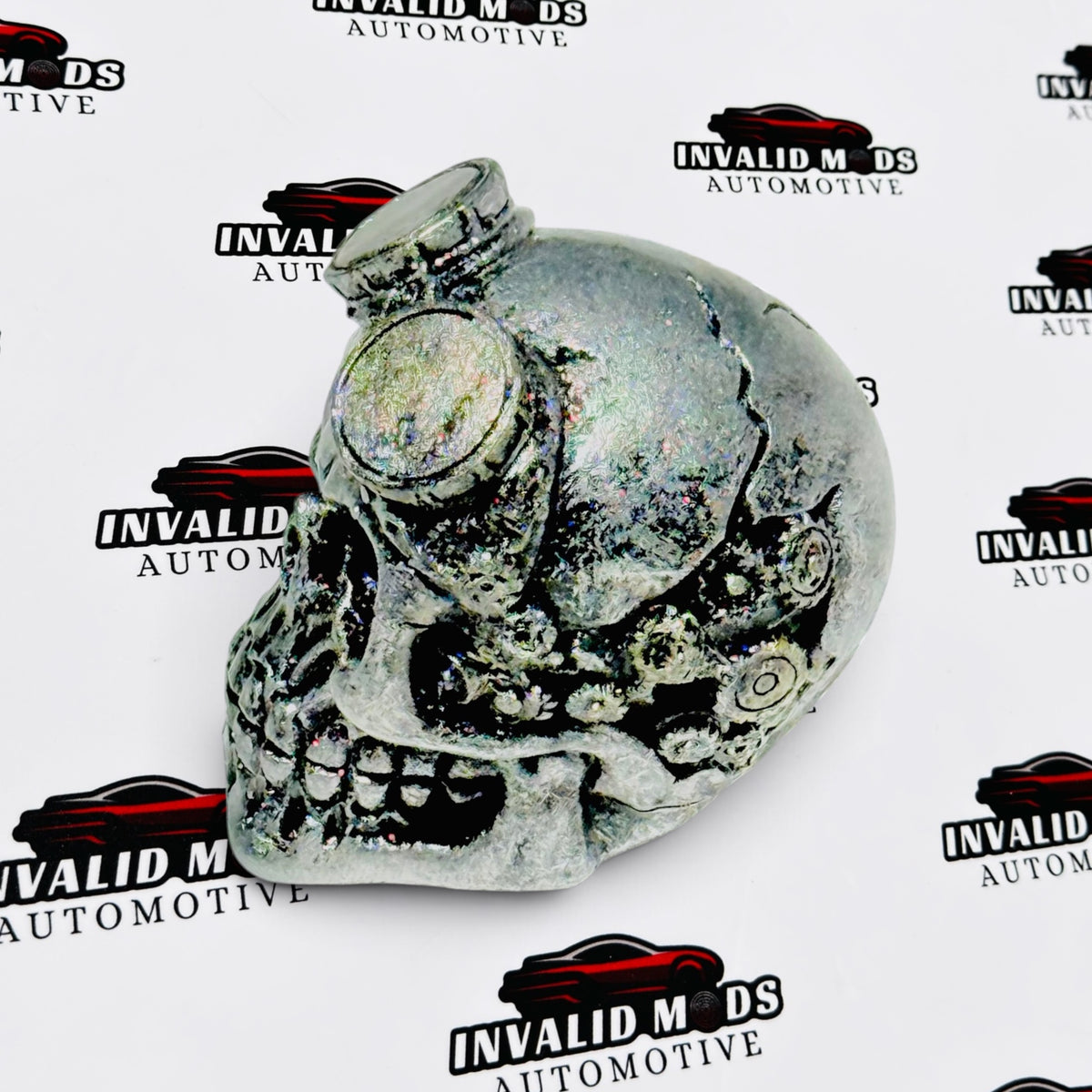 Skull Car Gear Shift Knob – Universal Fit Custom Design Shifter