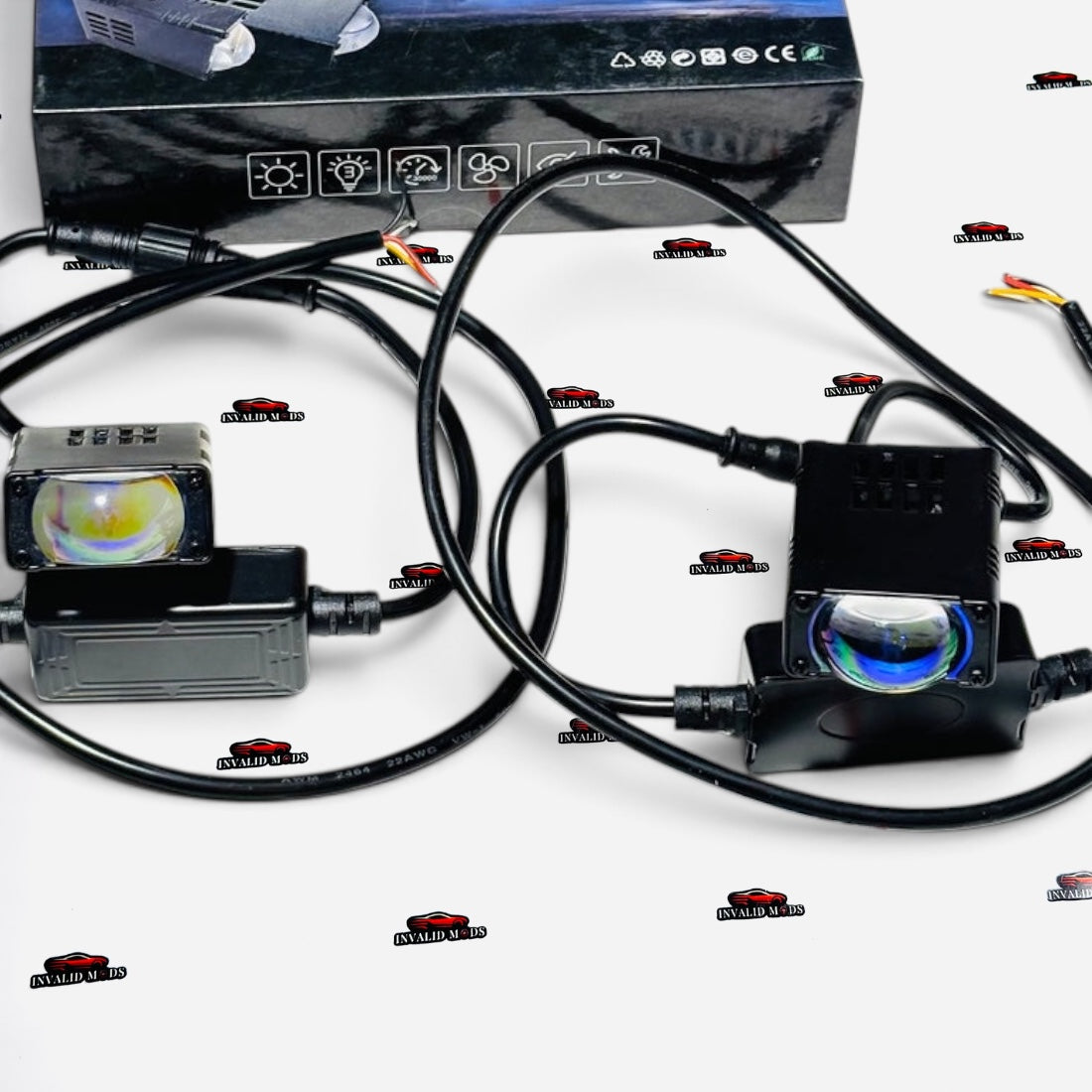 Headlight External LED Spotlight | High-Power Universal Auxiliary LED Light