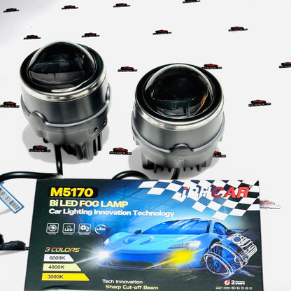 IPH M5170 Bi-LED Fog Lamps | Tri-Color 2-Inch Projector Fog Lights Upgrade