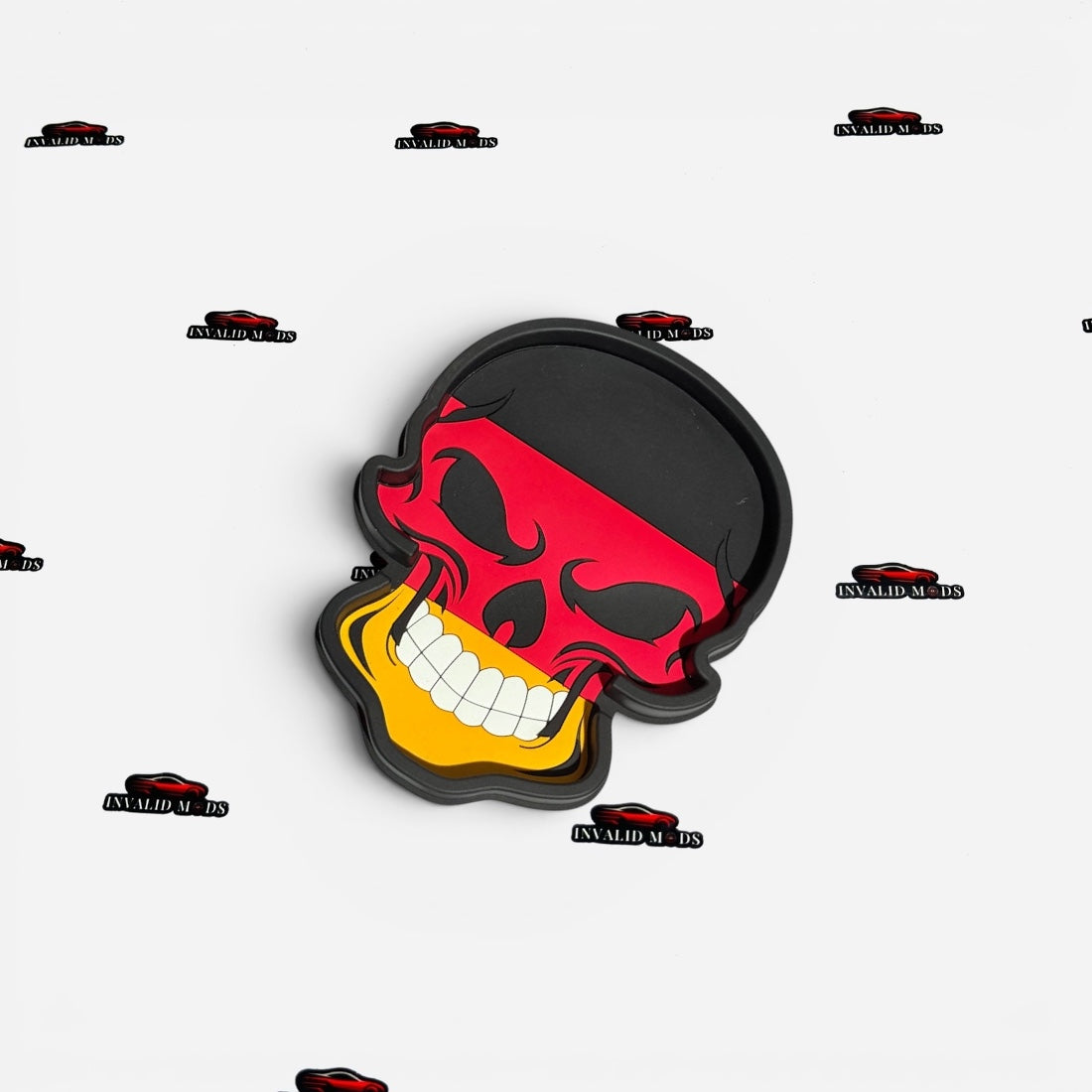 Skull Non Slip Car Dashboard Mat | Anti Slip Pad
