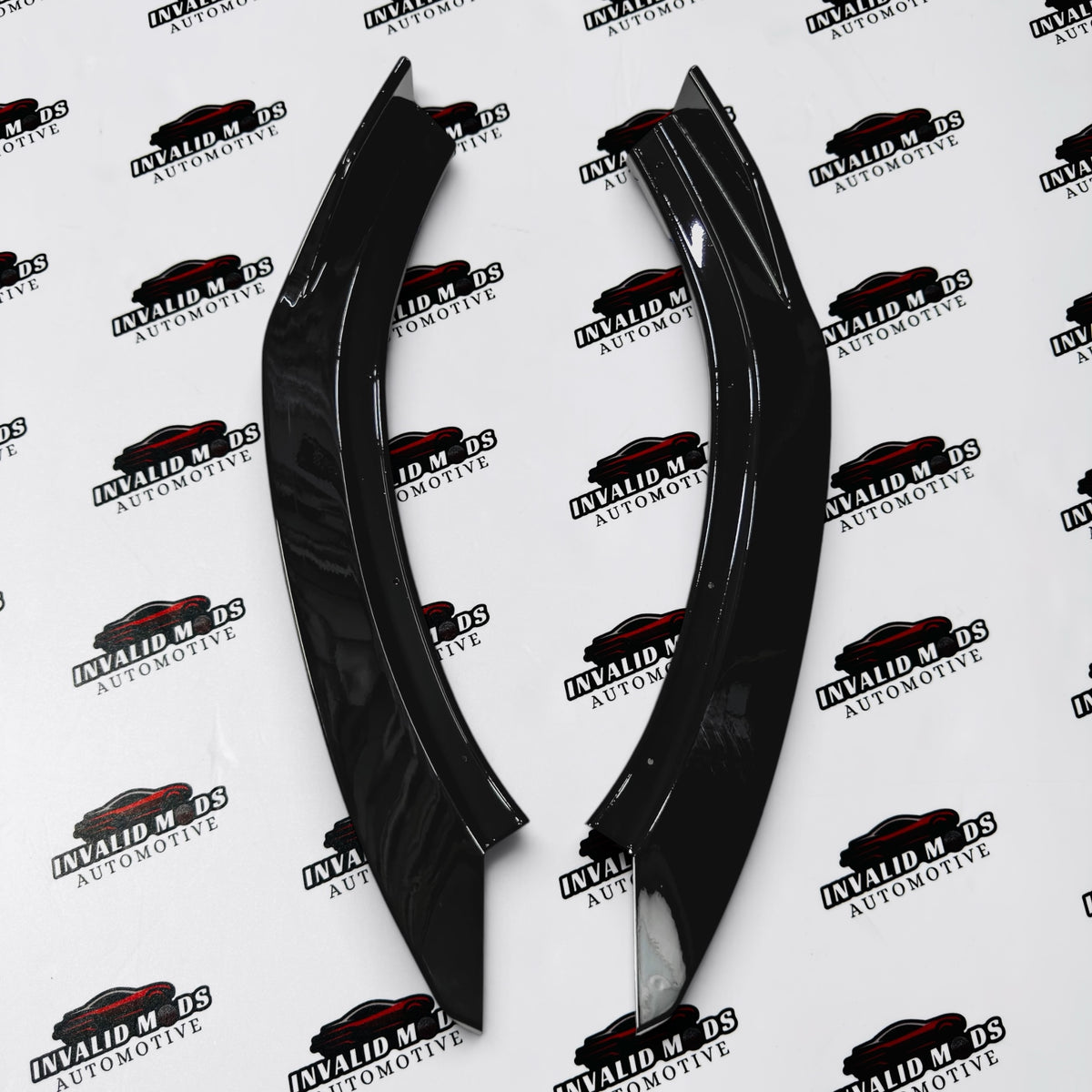 Hyundai i20 Front Splitter 3-Piece Kit (2020–2022) | Sporty Front Bumper Lip