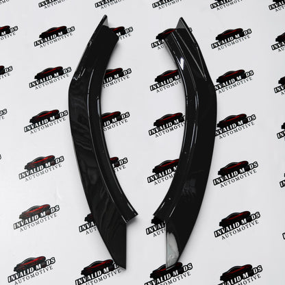 Hyundai i20 Front Splitter 3-Piece Kit (2020–2022) | Sporty Front Bumper Lip