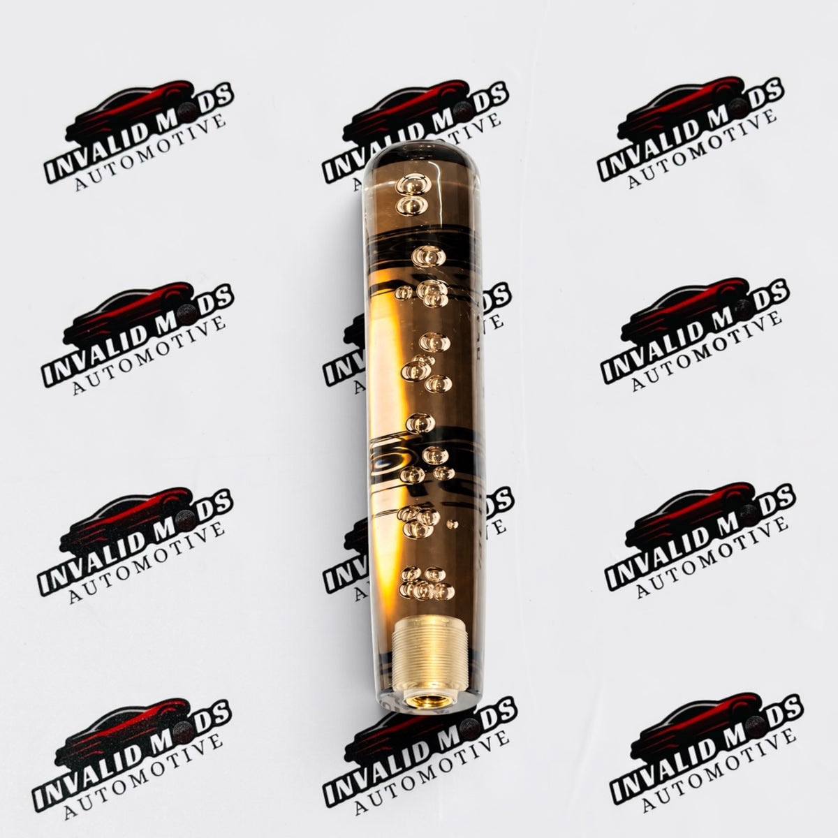 Crystal Bubble Gear Shift Knob 20cm | Universal Long Shifter Acrylic Design