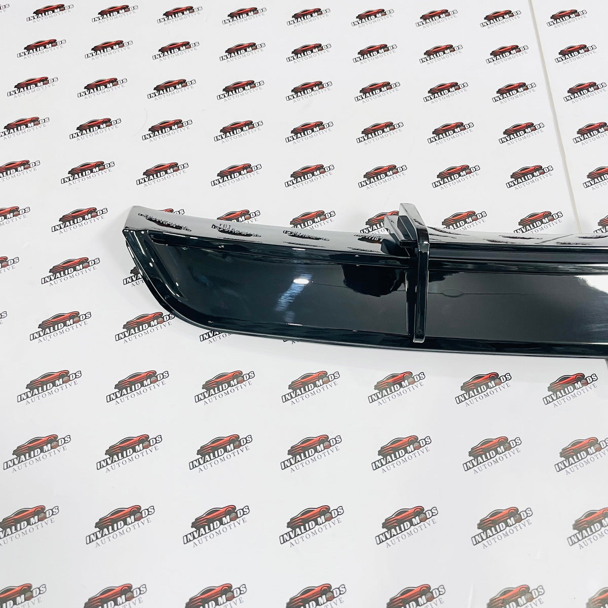 Tata Altroz Rear Bumper Diffuser with Dummy Exhaust Tips | Glossy Black ABS Rear Diffuser