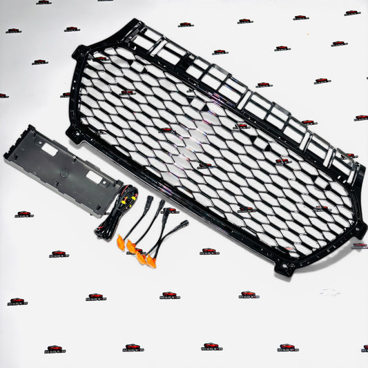 Maruti Suzuki Swift Type 3 Front Grille with LED Lights | Honeycomb Design
