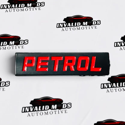 Petrol & Diesel Exterior Badges | Premium Fuel Type Emblems for Cars