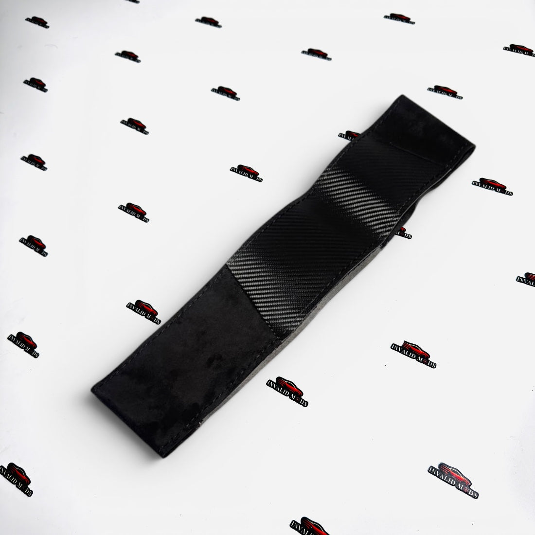 Carbon Fiber & Alcantara Steering Wheel Cover | Universal Sport Grip