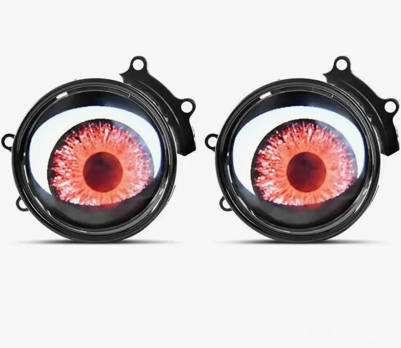 Devil Eye LED Projector Headlights & Fog Lamps – Stylish Automotive Lighting Upgrade