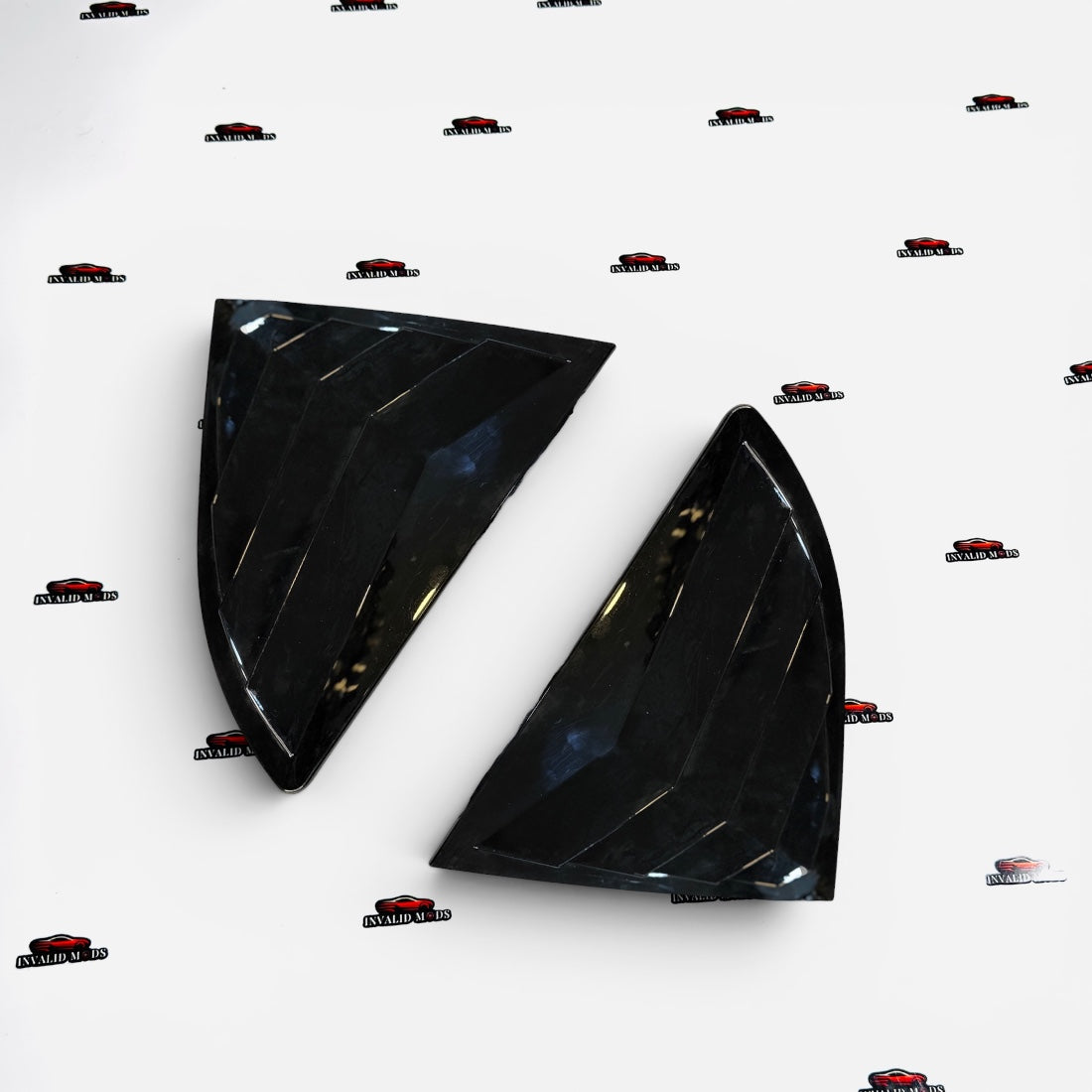 Hyundai Creta Rear Window Louvers | Premium ABS Louvers for 2020–2024 Models