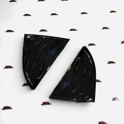 Hyundai Creta Rear Window Louvers | Premium ABS Louvers for 2020–2024 Models