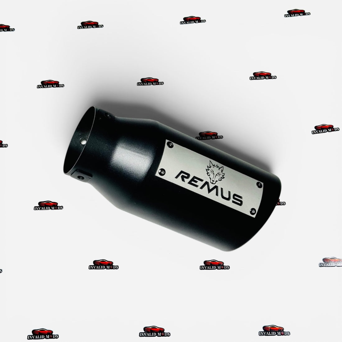 Remus Performance Exhaust Tip | Premium Matte Black Stainless Steel Universal Exhaust Tip