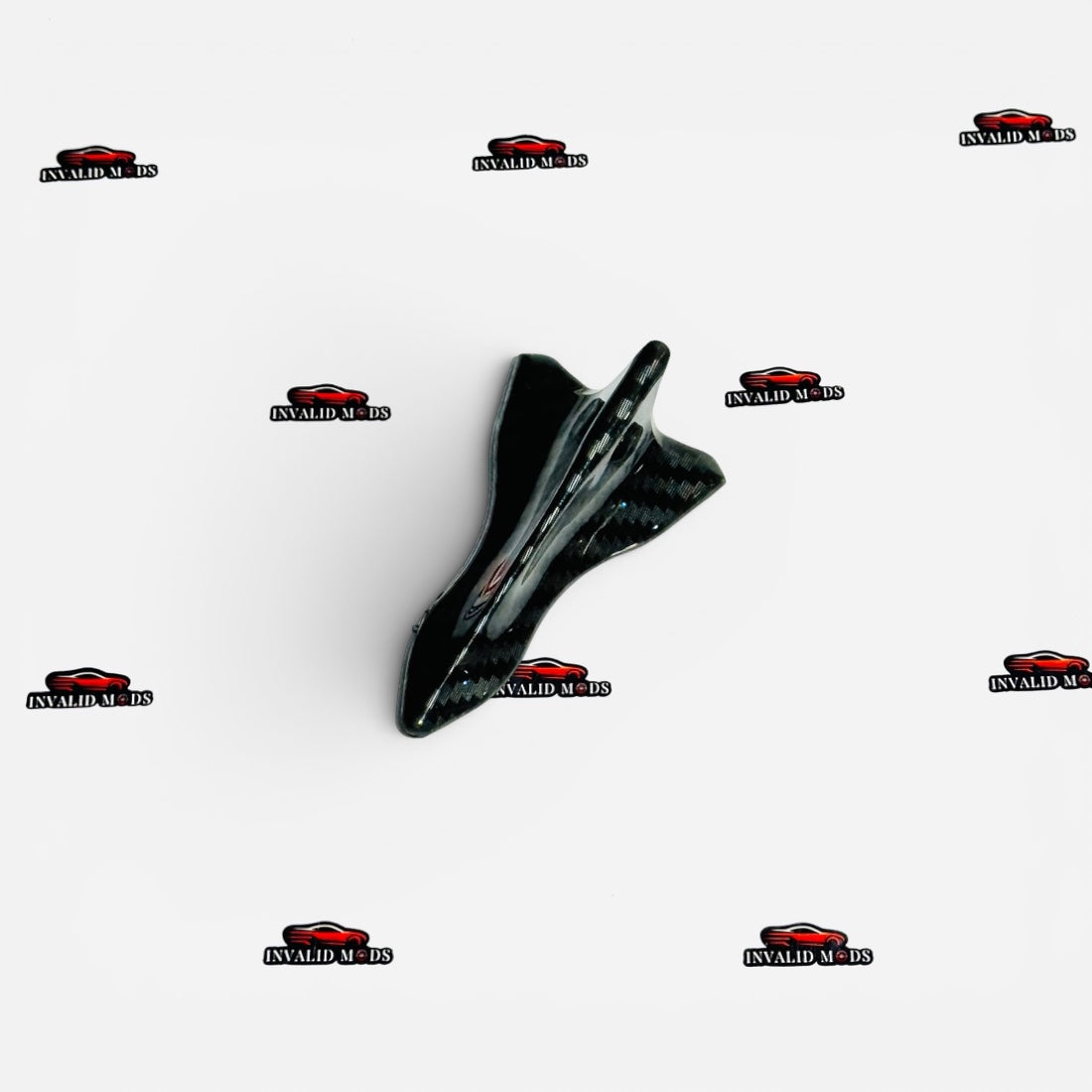 Universal Roof Fins | Gloss Black Roof Vortex Generator | Aftermarket Styling Kit