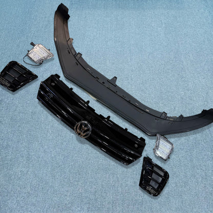 Volkswagen Polo & Vento WRC Style Front Bumper Kit with DRL Lights | Aftermarket Upgrade