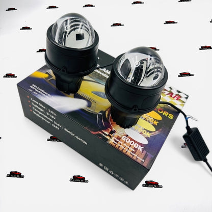 M617 Tri Color Fog Lamps (3 Inch) | High-Visibility Fog Light Upgrade for Better Safety (Universal)