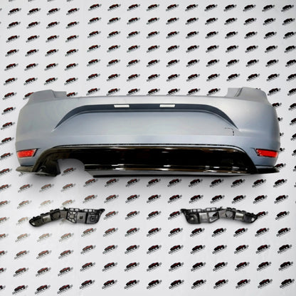 Volkswagen Polo GTI Rear Kit with Gloss Black Diffuser | Rear Bumper Upgrade