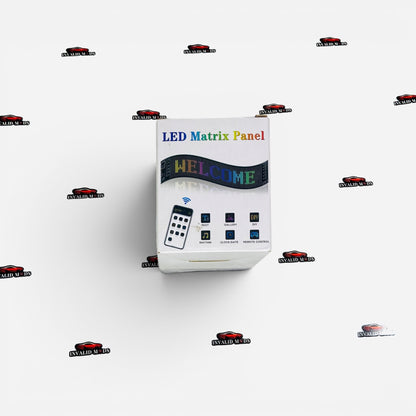 LED Matrix Panel Display Board – Programmable Scrolling Message Sign with Remote Control