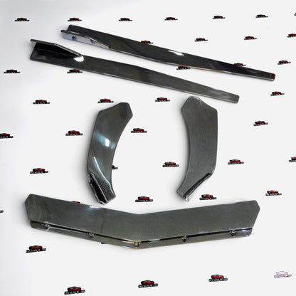 Universal Rocket Splitter Set of 3 – Premium Glossy Black | Sporty & Aggressive Exterior Upgrade
