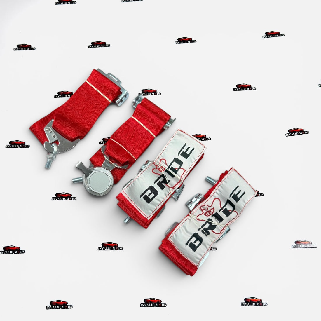 BRIDE 4-Point Racing Seat Belt Harness | Universal Performance Safety Harness for Cars