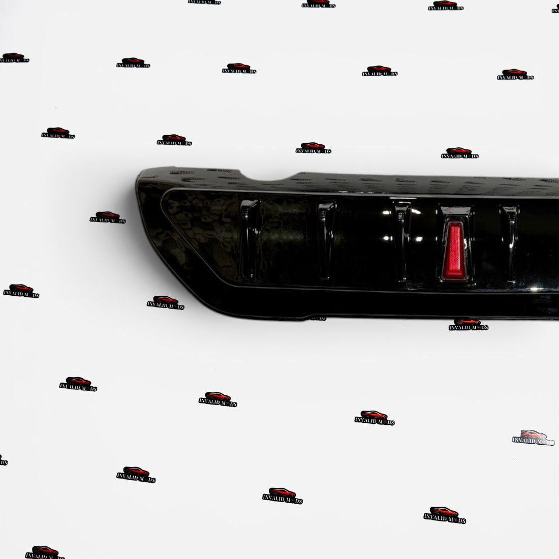 Suzuki Fronx Rear Bumper Diffuser with F1-Style LED Light | Sporty Upgrade