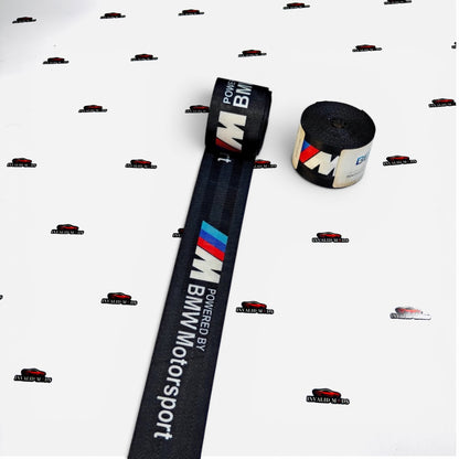 BMW M-Style Seat Belt Covers (Pair) | Universal Premium Comfort Shoulder Pads