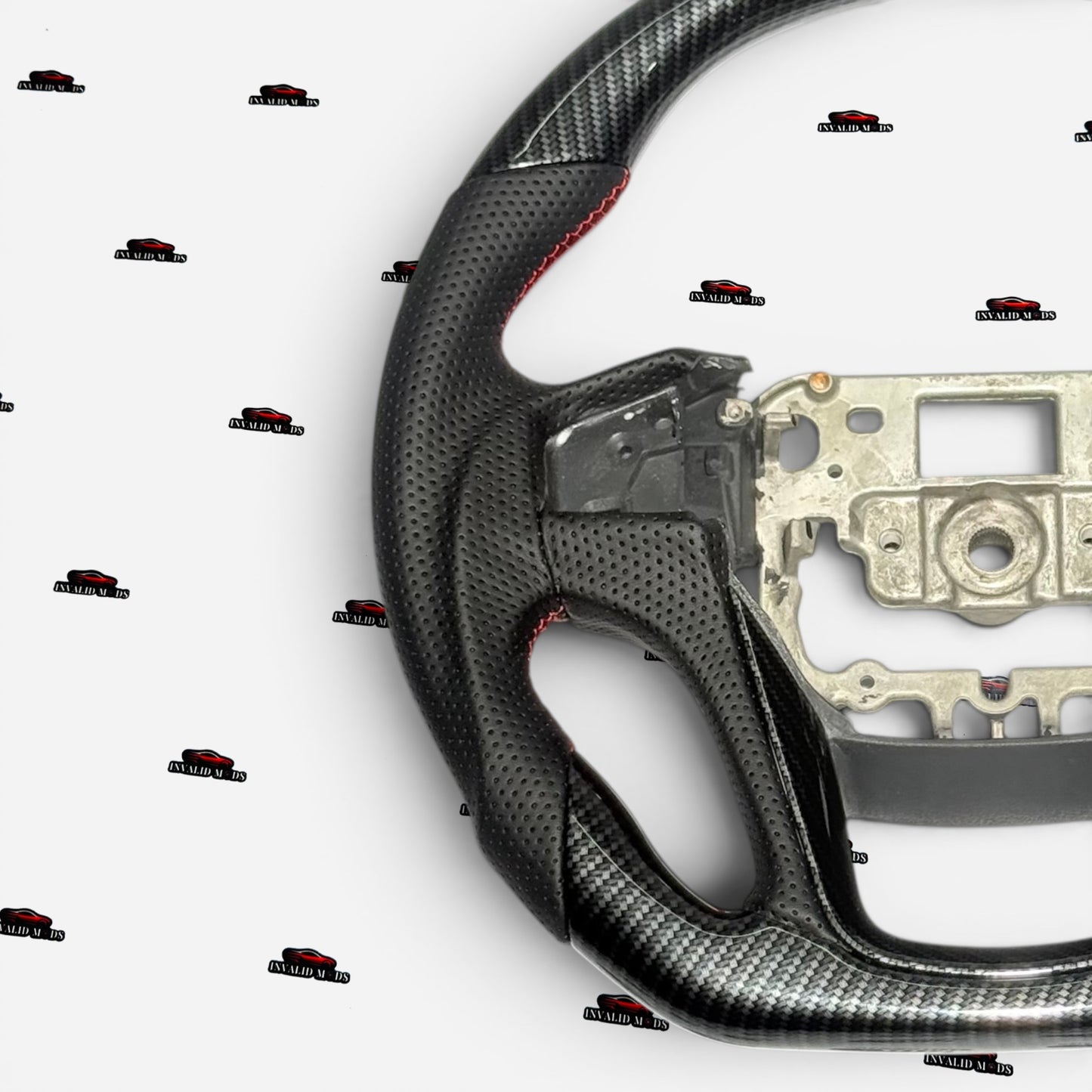 Mahindra Thar Carbon Fiber Steering Wheel – Premium Sporty Interior Upgrade