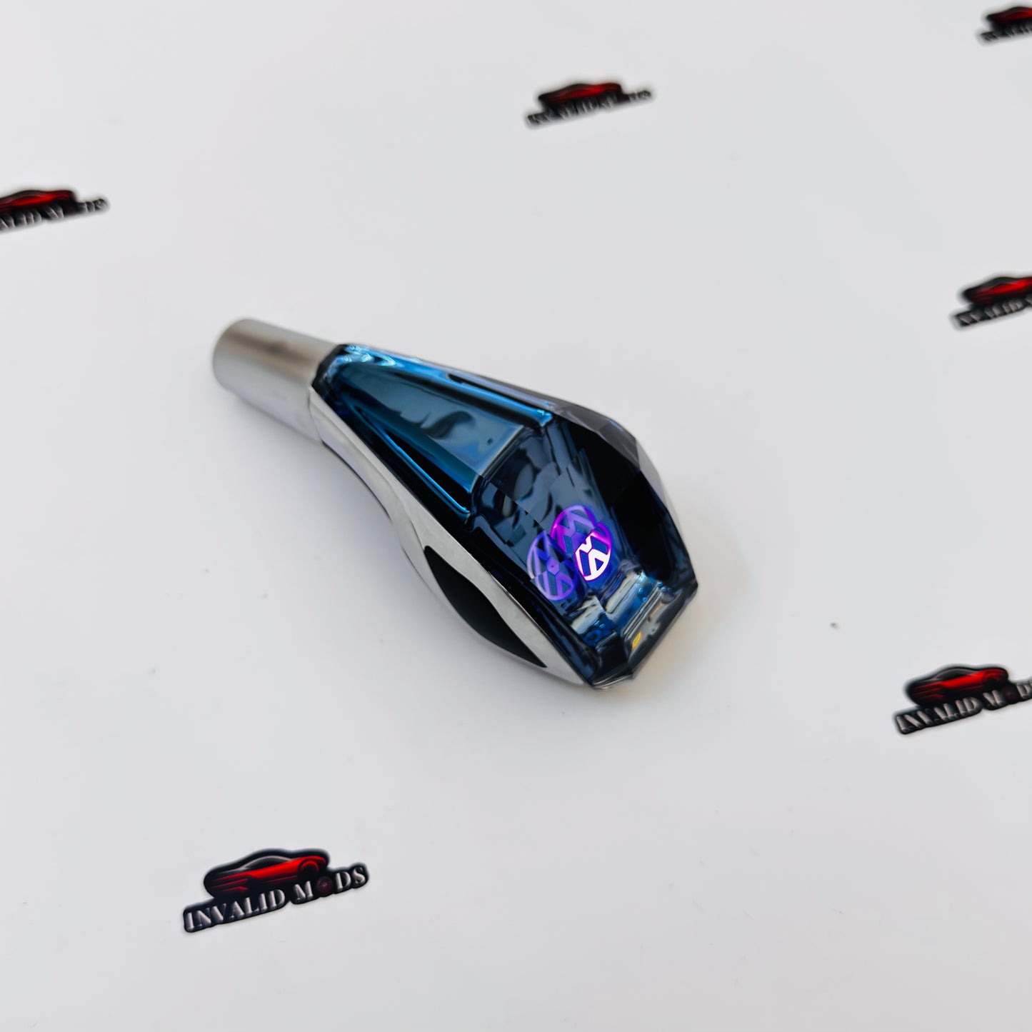 Crystal LED Gear Shift Knob – Touch Sensor Illuminated Shifter for Cars