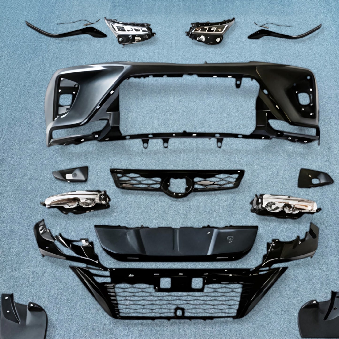 Toyota Fortuner Legender Conversion Body Kit 2016+ | Full Exterior Upgrade Kit