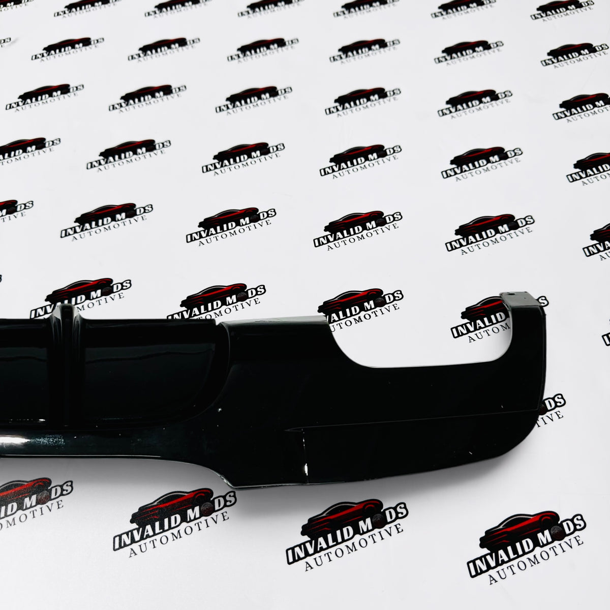 BMW 3 Series E90 Rear Diffuser with F1-Style LED Light | Sporty ABS Upgrade