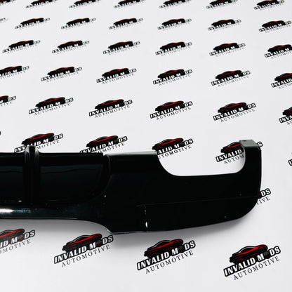 BMW 3 Series E90 Rear Diffuser with F1-Style LED Light | Sporty ABS Upgrade