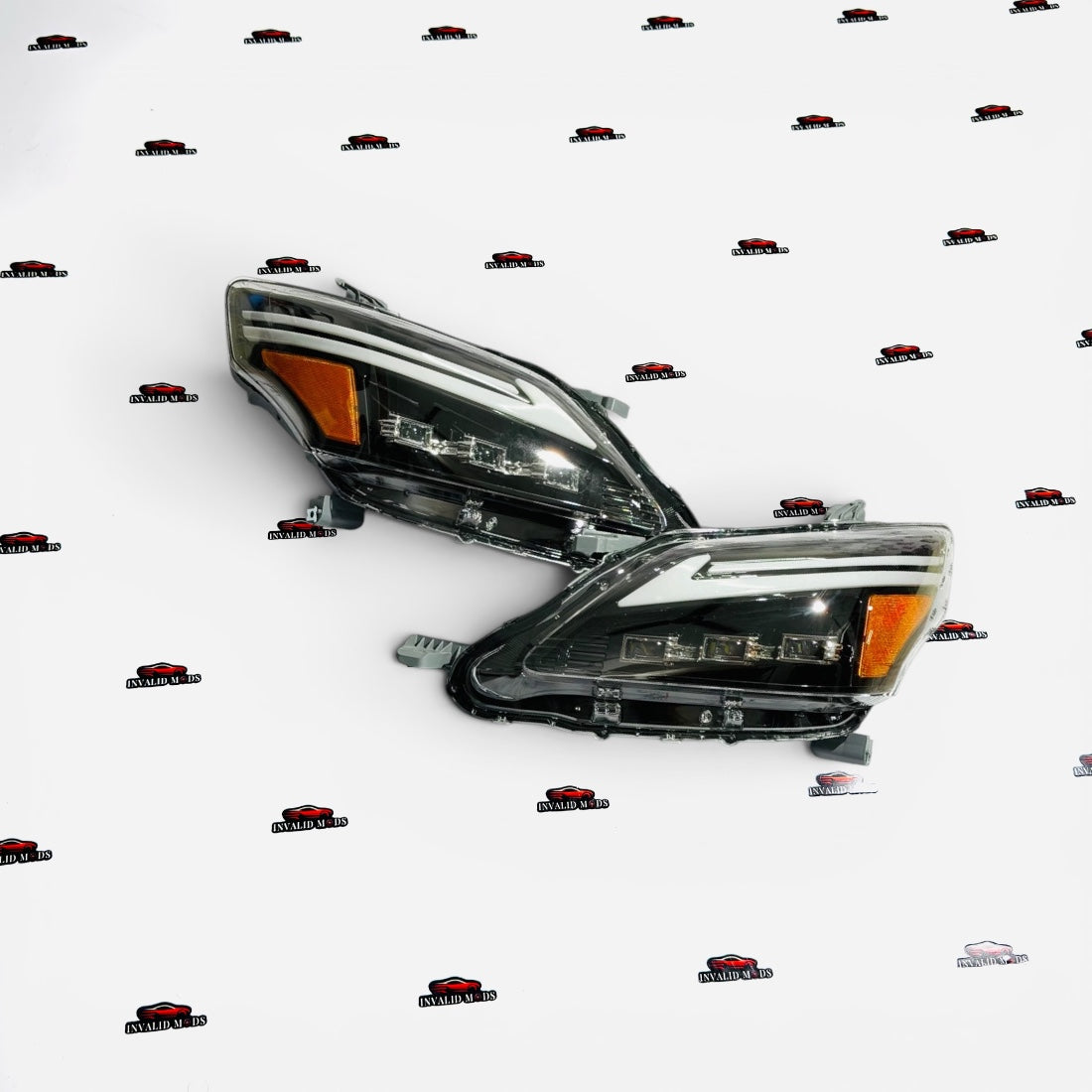 Toyota Innova 2012-2015 Lexus-Style LED Headlights with DRL | Premium Front Headlamp Upgrade