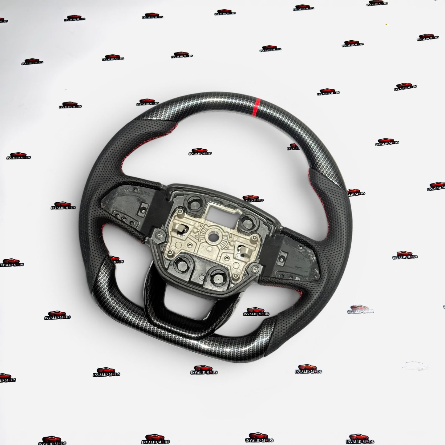Mahindra Thar Roxx Carbon Finish Steering Wheel | Sporty Aftermarket Upgrade