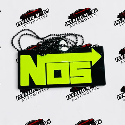 Neon Fluorescent Car Mirror Hanging – Car Enthusiast Interior Decor