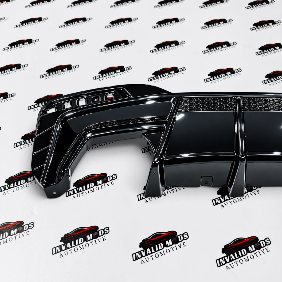 BMW 5 Series G30 & G38 Rear Diffuser with Canards | V-TEN Performance Upgrade