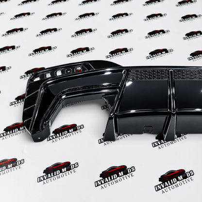 BMW 5 Series G30 & G38 Rear Diffuser with Canards | V-TEN Performance Upgrade