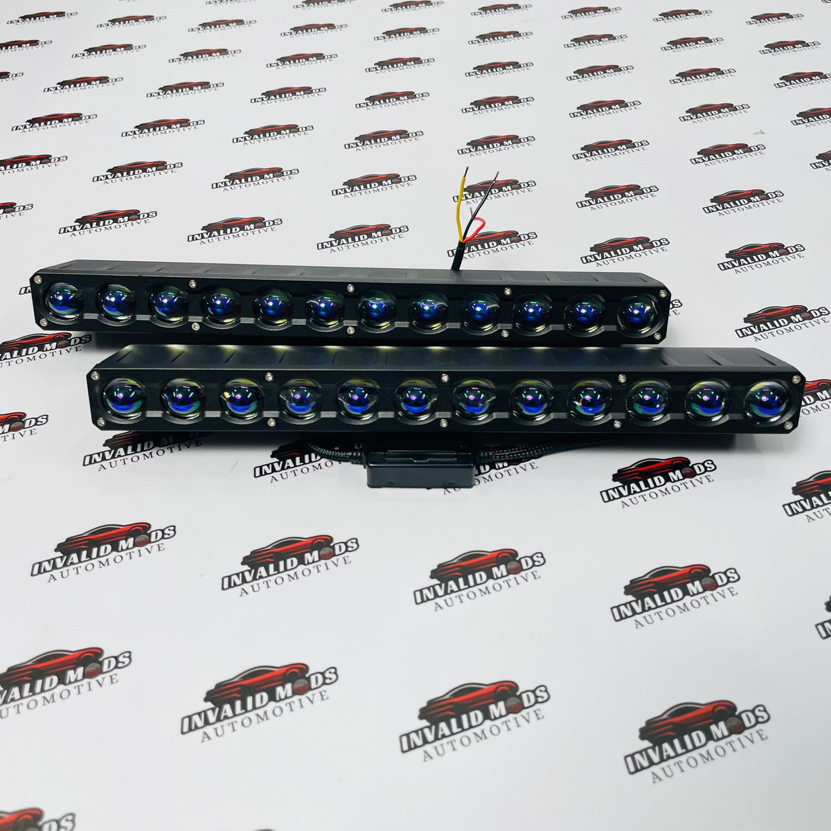 Dual Color LED Work Light Bar (White & Yellow) | High Power Auxiliary Lights for Cars