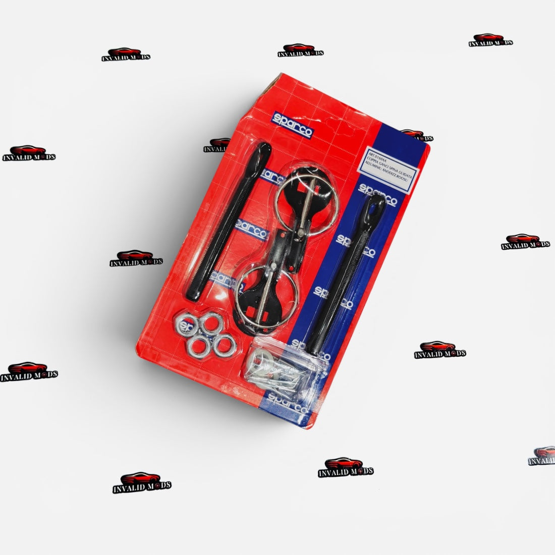 Sparco Bonnet Hood Lock Kit | Universal Racing Hood Latch Kit