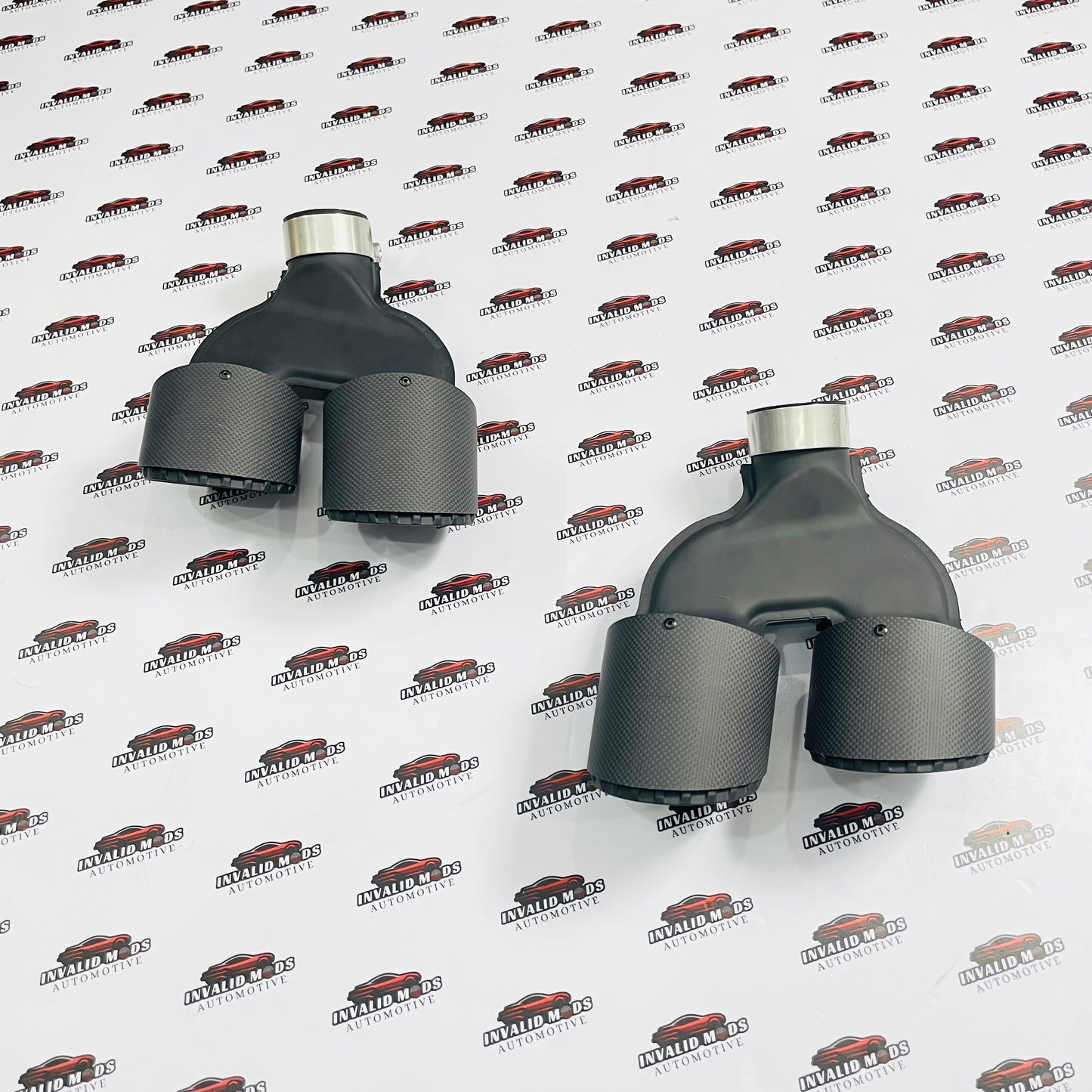 VTEN Premium Dual Exhaust Tips (Pair) for BMW 5 Series G60 & G68 | Imported Stainless Steel Exhaust Upgrade