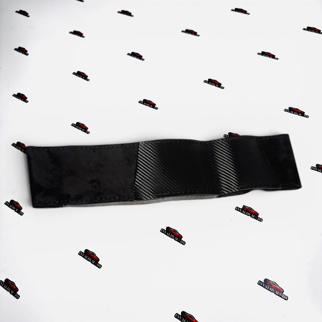 Carbon Fiber & Alcantara Steering Wheel Cover | Universal Sport Grip