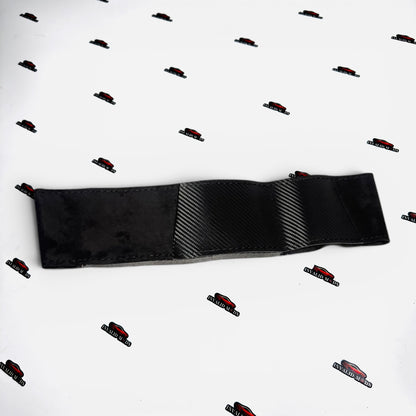 Carbon Fiber & Alcantara Steering Wheel Cover | Universal Sport Grip