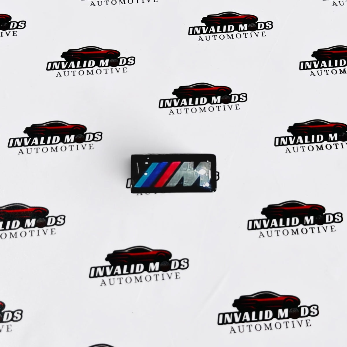 BMW M Performance Wheel & Steering Badge Set | Premium Rim and Steering Emblems