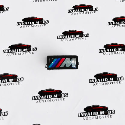 BMW M Performance Wheel & Steering Badge Set | Premium Rim and Steering Emblems