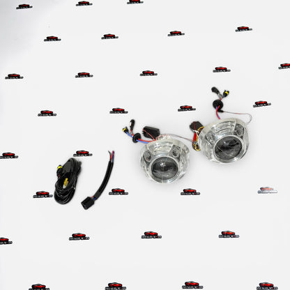 Bi-Xenon Projector Lens | Universal Aftermarket Performance Headlight Retrofit Upgrade