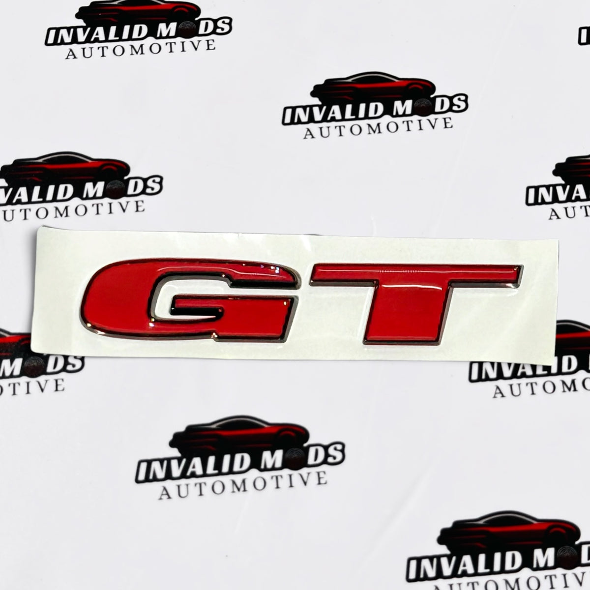 GT Emblem for Cars | Premium OEM-Inspired Badge