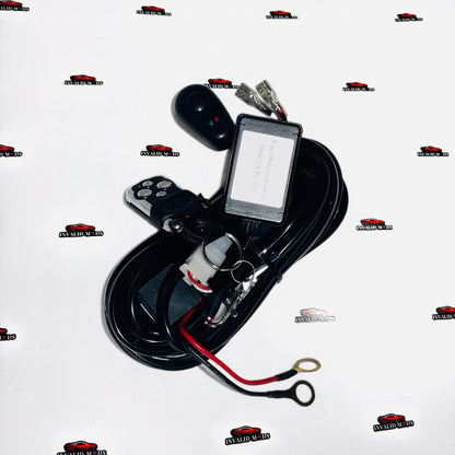 Universal Flash Remote Control Harness (DC 9V–24V) | Premium Wiring Kit