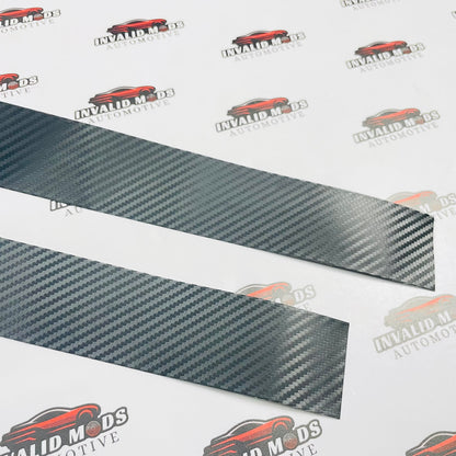 Carbon Fiber Texture Nano Sticker | Self-Adhesive Car Interior & Exterior Trim Decal
