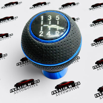 MOMO JDM Style Round Gear Knob | Premium Leather Finish