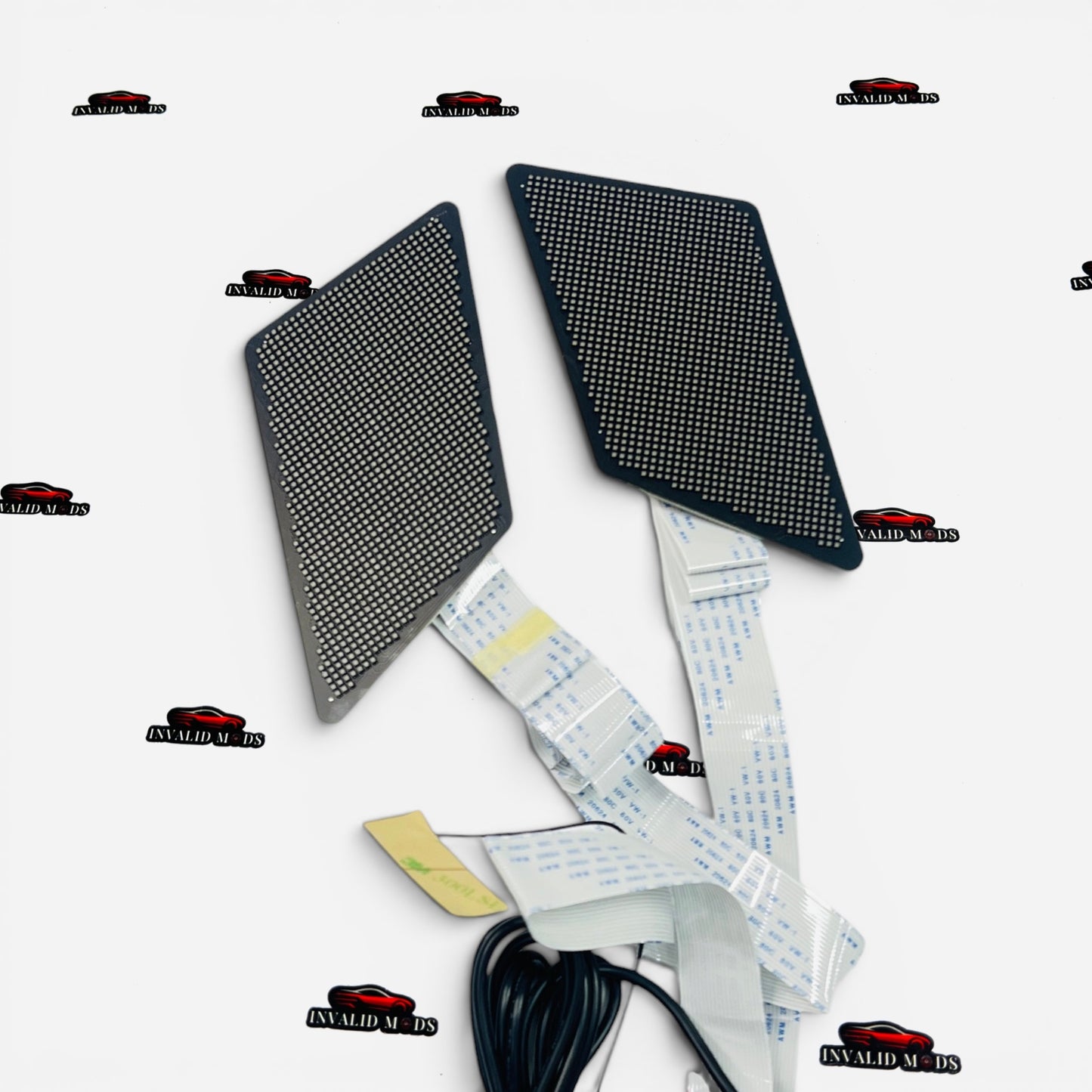 Digital Pixel LED Display Panel for Cars | Multi-Format Text, GIF & Image Support