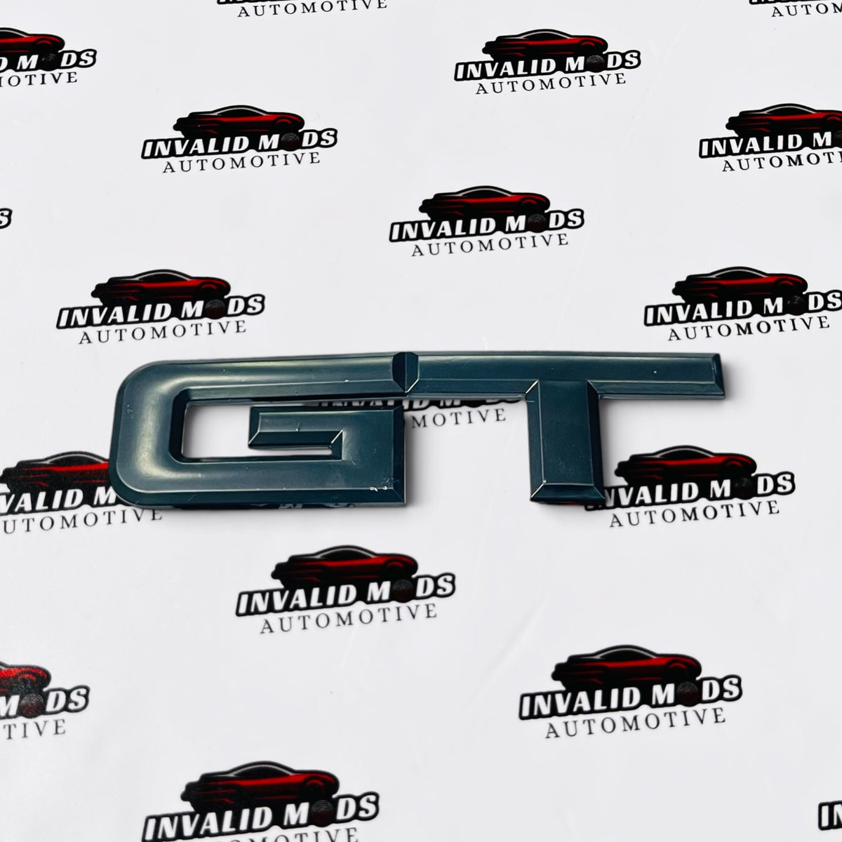 GT Metal Emblem – Big Size | Premium Car Exterior Badge